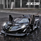 1:32 Scale Hypercar Diecast Supercar Model | Sound, Lights & Opening Doors