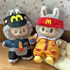 15-17cm For Labubu Doll Mini Clothes