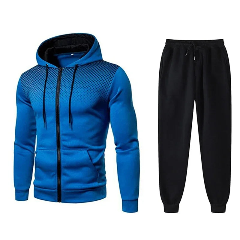 Mens 2026 Tracksuits  Clothing  Sets Hoodie Set Zipper Sweatshirt