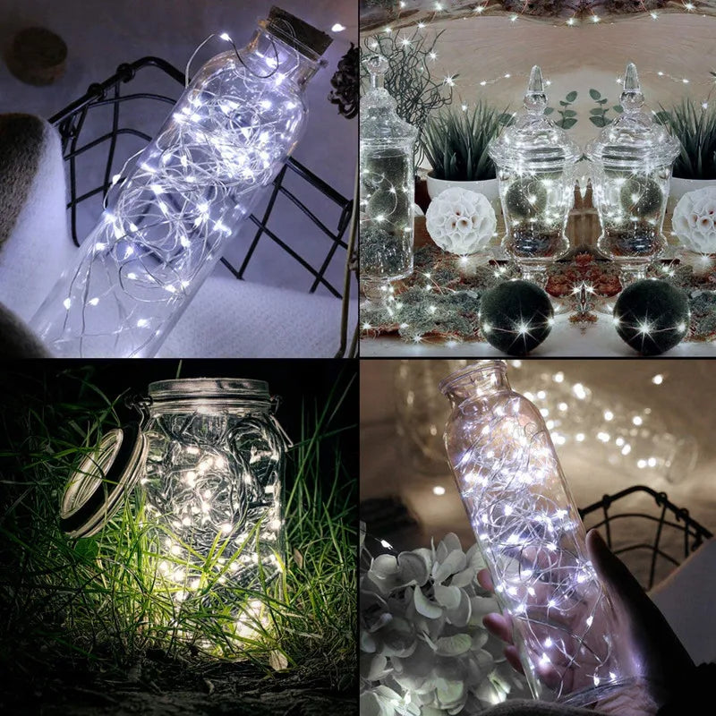 LED Fairy Lights – Battery Operated String Lights (5 Pack)