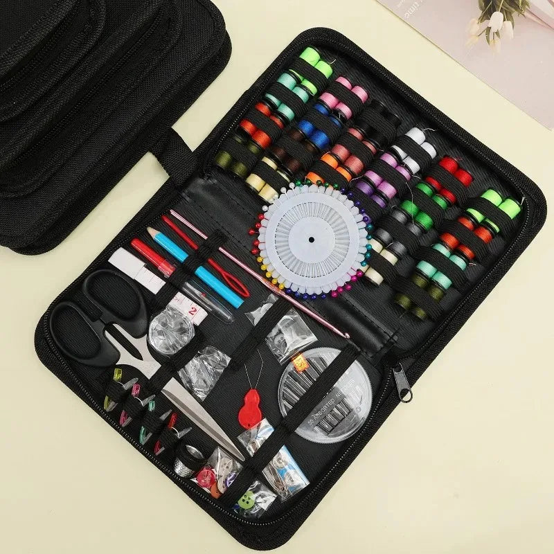 Sewing Kit Complete Set – Threads, Needles, Scissors & More