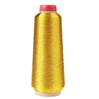Metallic Machine Embroidery Thread | Gold & Silver | 3000m Spool