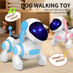 Smart Interactive Robotic Dog Toy – Walking, Lights, Sound & Music | Kids 3