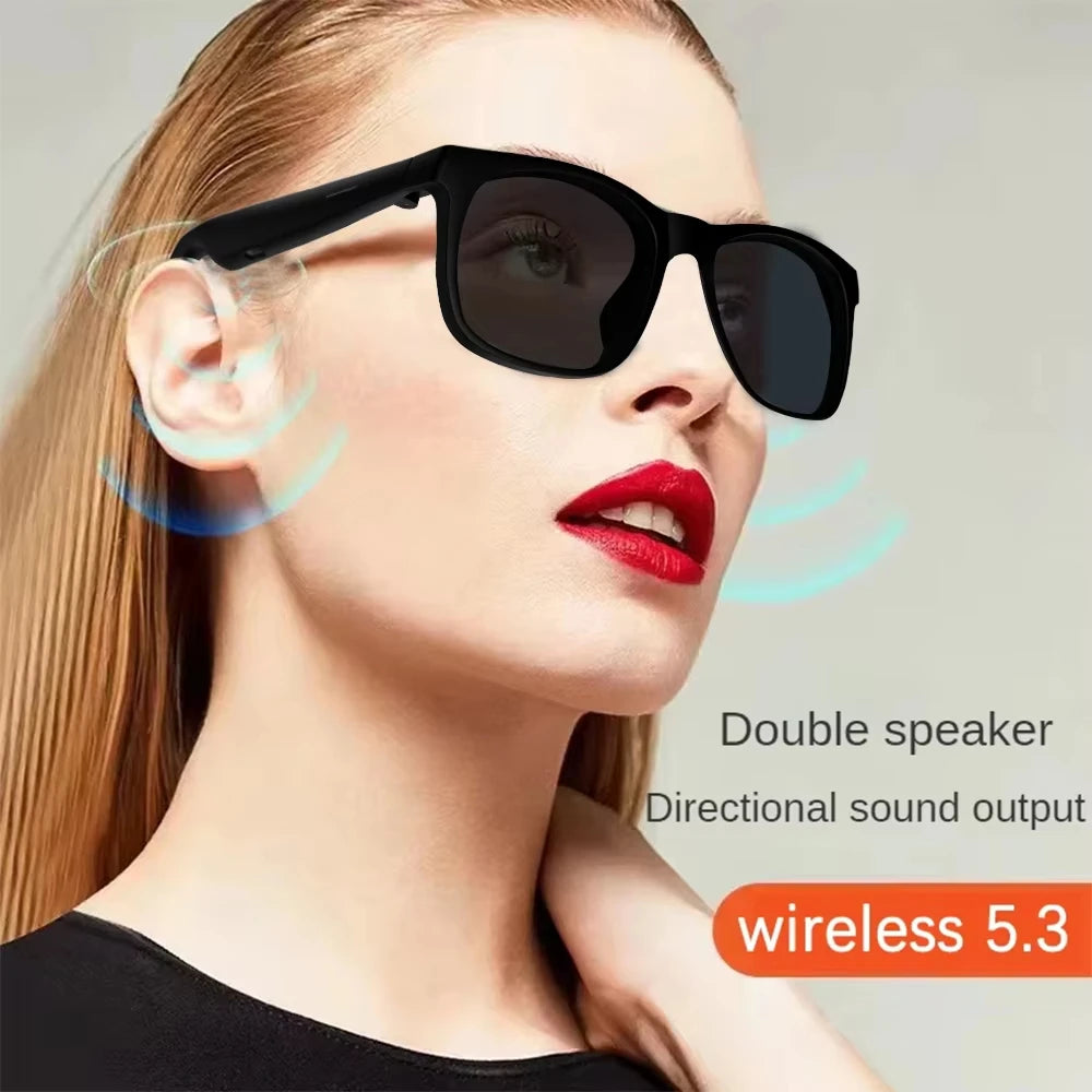 BMAD AI Smart Glasses | 8K Camera, Bluetooth, Voice Assistant & Translator