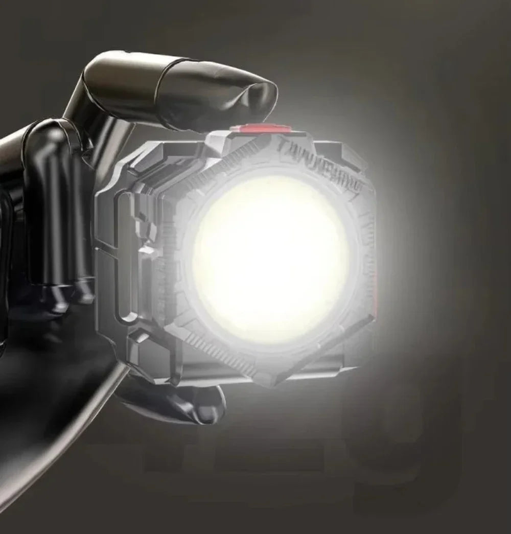 COB LED Wrist Light Torch – 500 Lumens, 4 Modes & USB-C Rechargeable | Hands-Free Running & Camping Light