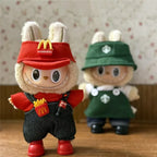 15-17cm For Labubu Doll Mini Clothes