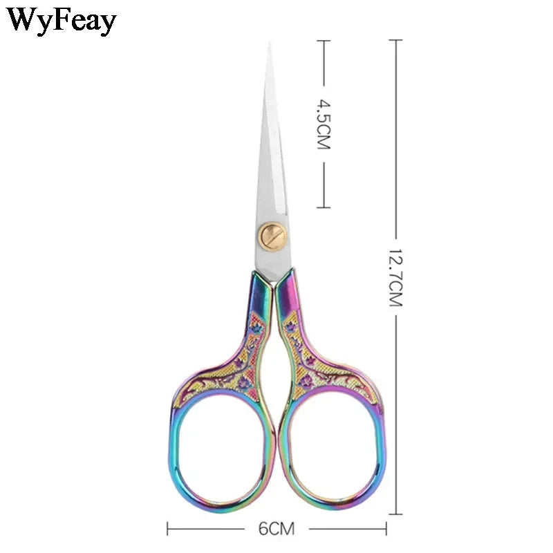 Retro Vintage Embroidery Scissors — Stainless Steel 5 Inch