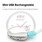 RIKYA Hearing Aid Earphones – Sound Amplifying Ear Hook Headphones for Elderly with Hearing Loss & Tinnitus