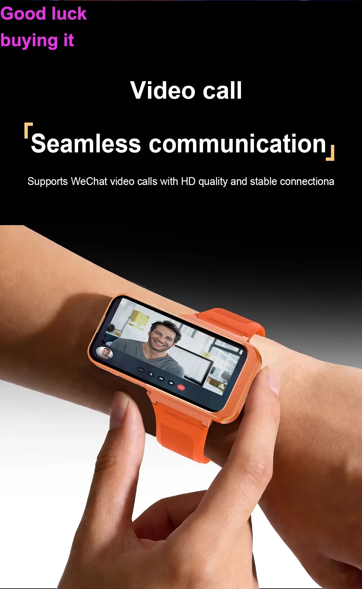 PG999 Smart Watch Phone – 4G Android, Octa-Core, GPS, Wi-Fi, Dual SIM, HD Cameras