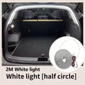 Car Boot LED Light Strip – Auto-Sensing Trunk Ambient Lighting, 2M & 4M | White & Warm