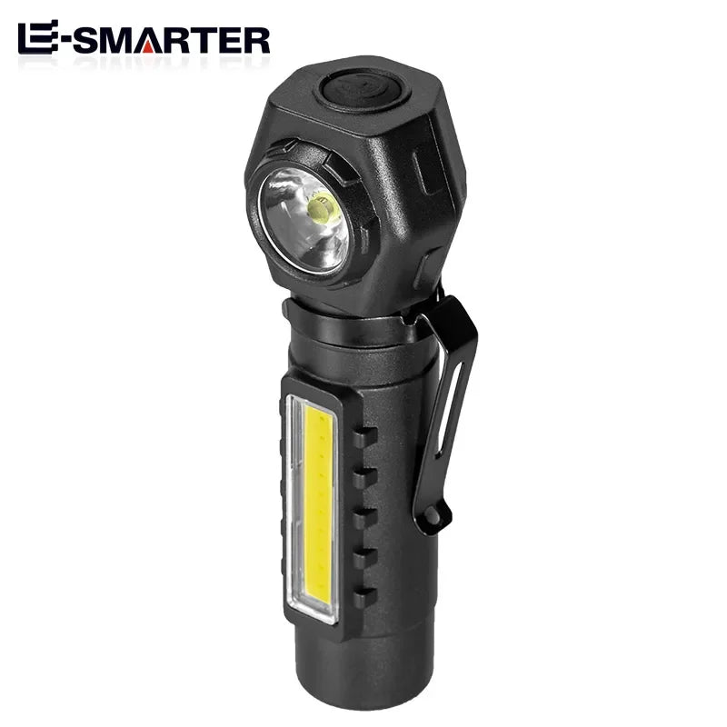 ESMARTER KXK212 Rechargeable LED Headlamp & Dual-Purpose Flashlight