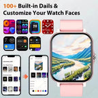 100 plus Built in dials and customised watch faces