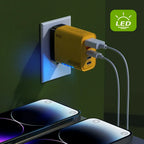 GaN USB-C Charger 5-in-1 Fast Charging Multi-Port Hub