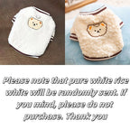 Plush Animal Dog Hoodie – Soft Autumn & Winter Pet Pullover | XS–XL