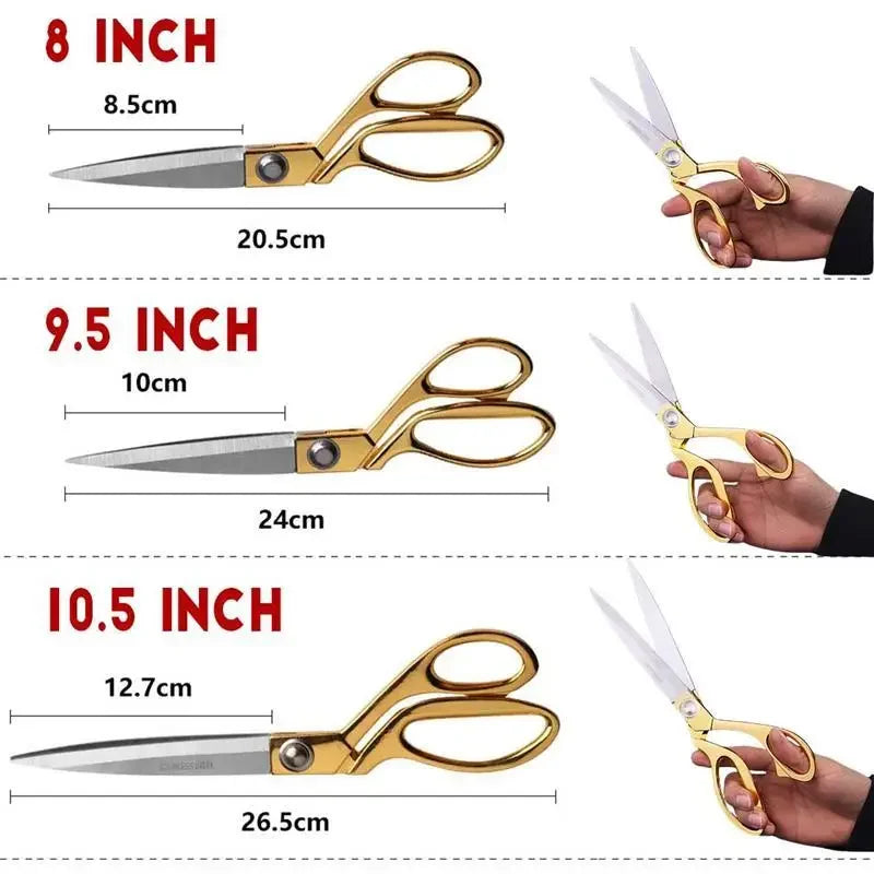 Professional Stainless Steel  Vintage Tailor Scissors