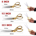 Professional Stainless Steel  Vintage Tailor Scissors