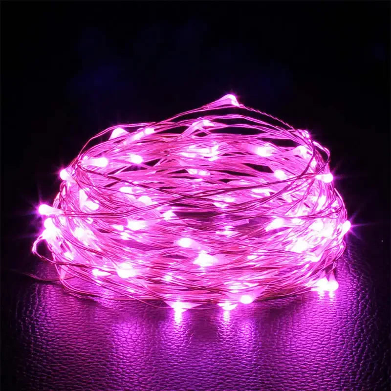 LED Fairy String Lights – Battery Powered | 6 Colours & 5 Lengths