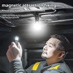 550 Lumen EDC Flashlight – 5 Modes, Clip, Magnetic Base & USB-C Charging