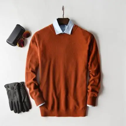 2026 mens Classic Pullover V-Neck Sweater