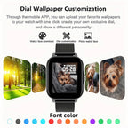 Smart Watch 1.83" HD Display – Bluetooth Calls, Fitness Tracker for Android & iOS