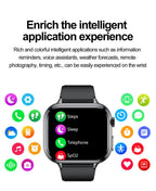 Medical Grade ECG & PPG Smart Watch | Blood Sugar, BMI, Uric Acid & Bluetooth Calling