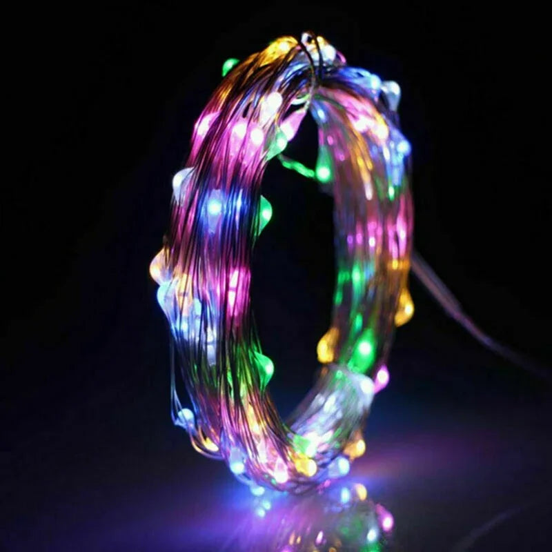 LED Fairy String Lights – Battery Powered | 6 Colours & 5 Lengths