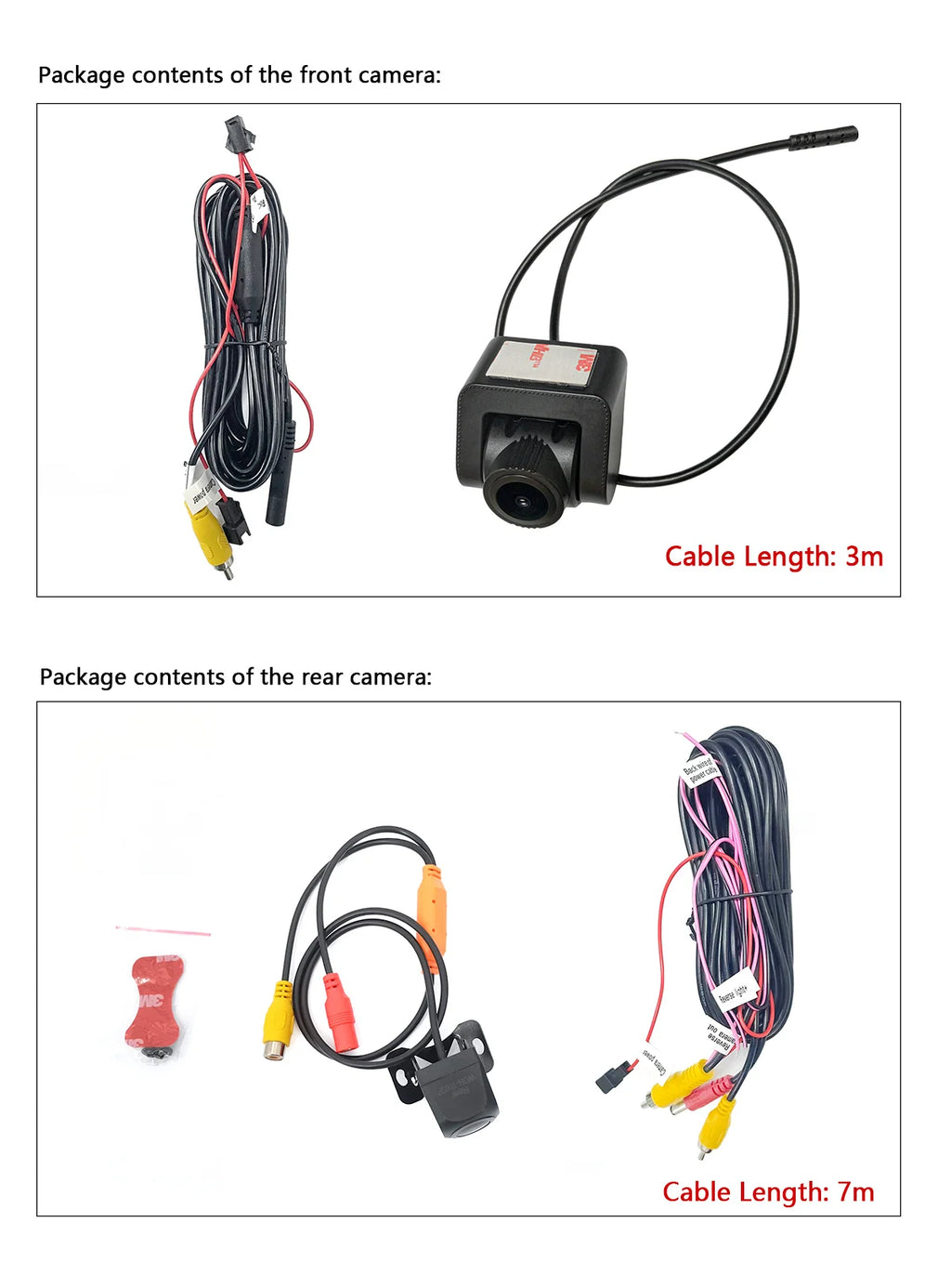 Joying 1080p AR Front and Rear Dash Camera