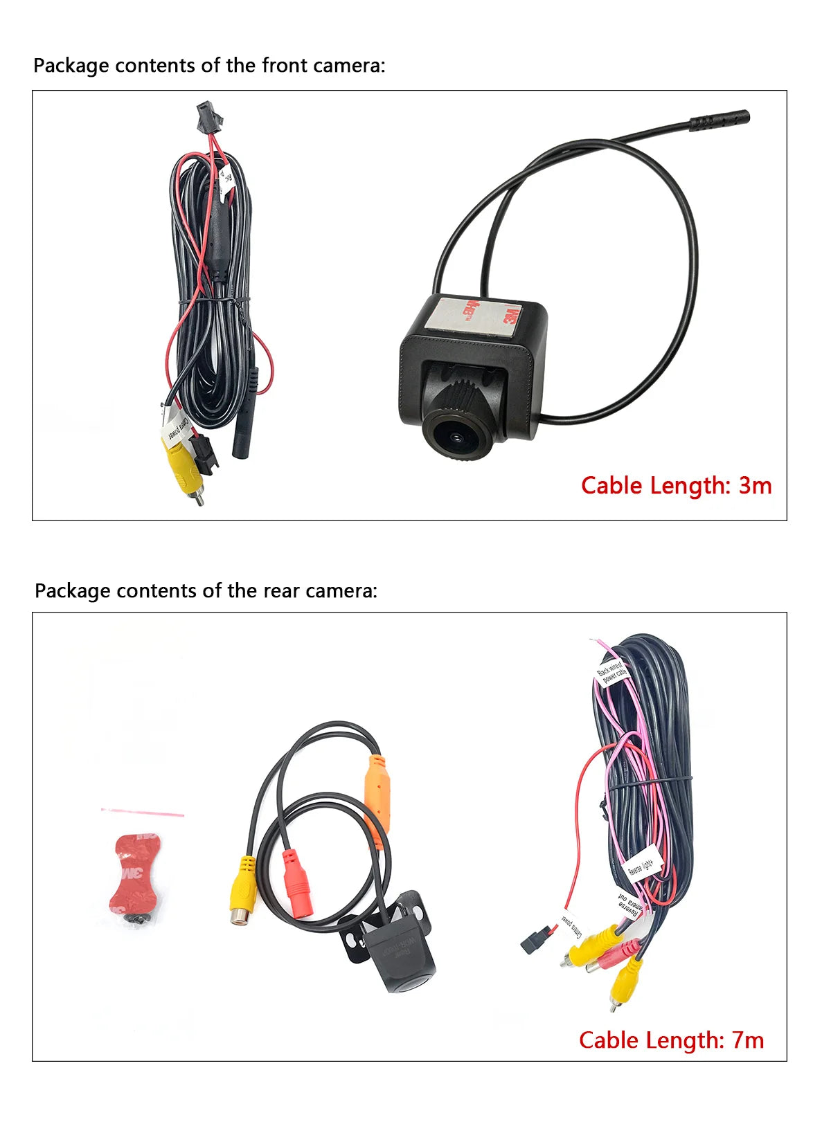 Joying 1080p AR Front and Rear Dash Camera