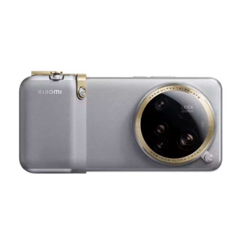 Xiaomi smartphone with Leica branding on a white backgroun