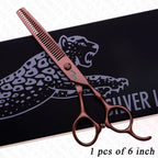 Professional Hairdressing Scissors Set – 5.5 & 6.0 Inch Cutting & Thinning Shears