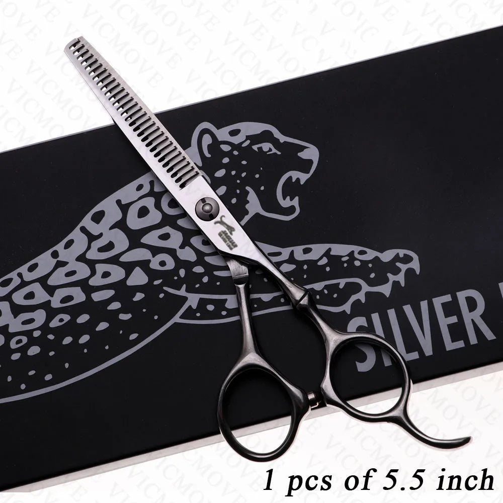 Professional Hairdressing Scissors Set – 5.5 & 6.0 Inch Cutting & Thinning Shears