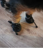 Waterproof Pet Dog Shoes – 4pcs/set | Anti-Slip Rain Boots for Small Dogs & Cats