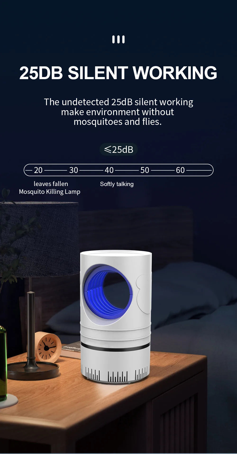 1 Piece Electric Fly Bug Mosquito Insect Killer
