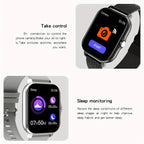 Smart Watch 1.83" HD Display – Bluetooth Calls, Fitness Tracker for Android & iOS