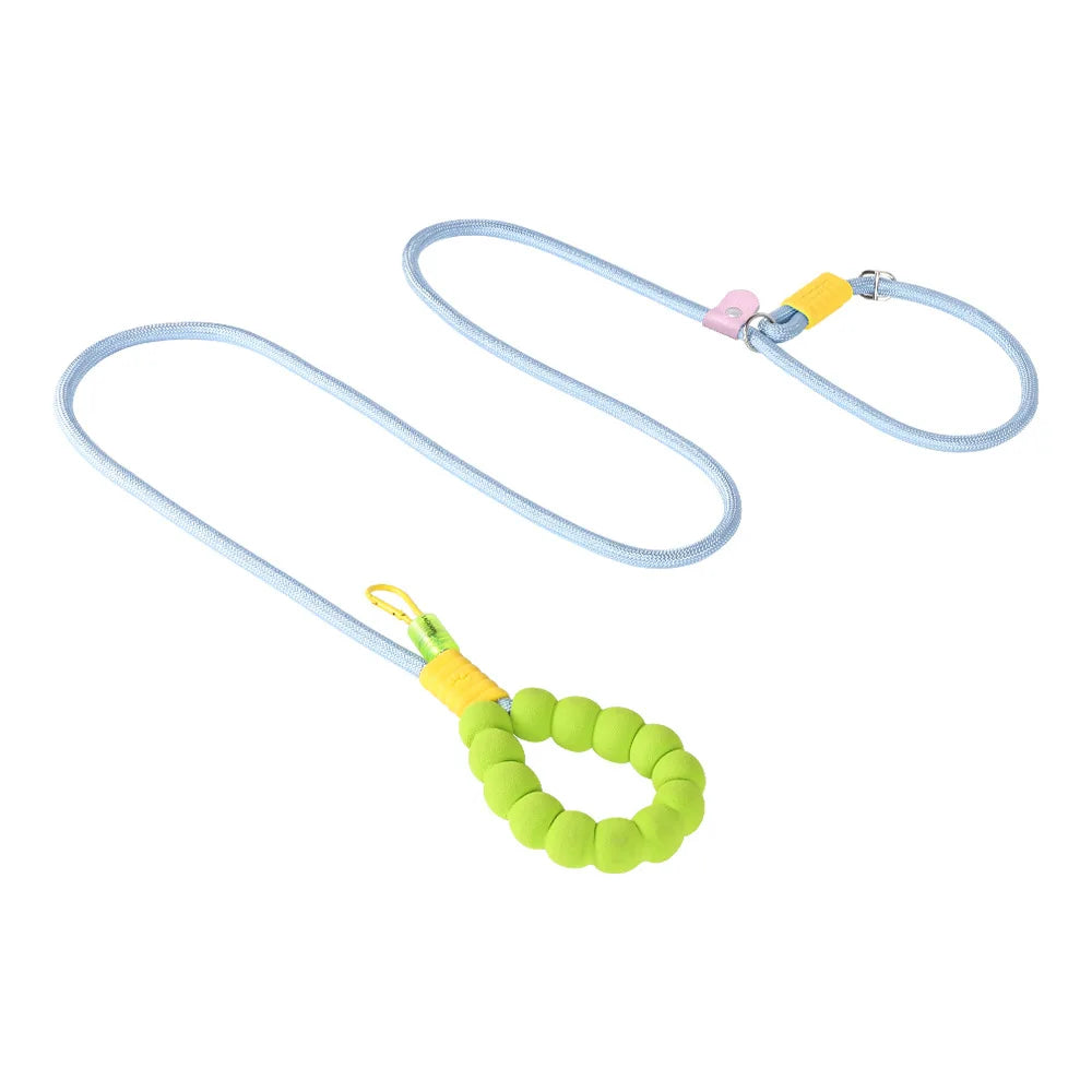 Cross-Body Dog Leash with Cloud Foam Cotton Handle – Hands-Free Walking Leash | Multiple Colours