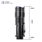Activefire SK-68 Mini LED Tactical Flashlight – Zoomable, Waterproof, 300 Lumens