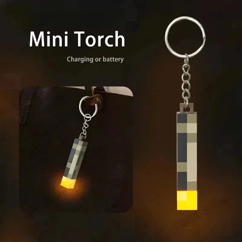 Mini Torch Keychain – Bright LED Pocket Light Pendant