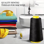 Domestic 100% Polyester overlocker threads. 3000 Yard Each