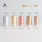 40WT Polyester Embroidery Thread Filament Threads