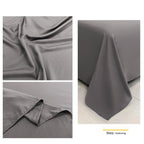 Waterproof Bed Flat Sheet ,Best Season Cotton Sheet-Long Staple Cotton Sheets Set, Soft Cotton Bed Sheets,Reusable Washable Mattress Protector Sheet, Furniture Cover for Bedding,Couch Black