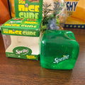 Squishy Stress Cube Fidget Toy - Slow Rising Sensory Squeeze Ball for Kids, Teens & Adults - Sprite Green