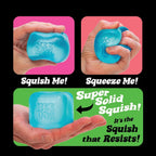 Squishy Stress Cube Fidget Toy - Slow Rising Sensory Squeeze Ball for Kids, Teens & Adults - Sprite Green