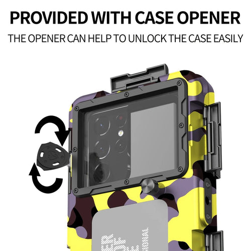 15m Waterproof Phone Case for Diving & Surfing – Dual Seal, Zinc Alloy Buckle, Fits Phones up to 6.9"
