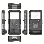 15m Waterproof Phone Case for Diving & Surfing – Dual Seal, Zinc Alloy Buckle, Fits Phones up to 6.9"