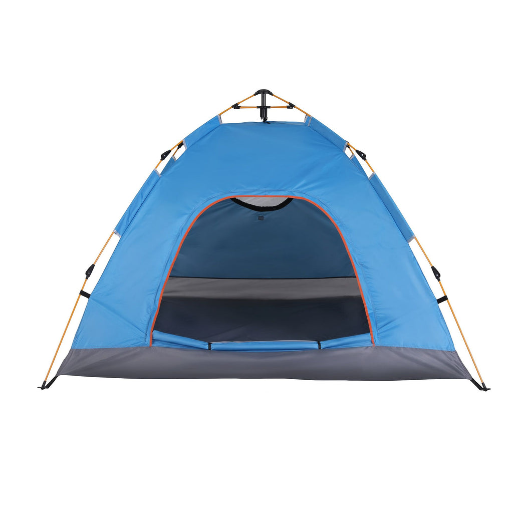 Weisshorn Pop Up Camping Tent | 2-3 Person Instant Tent | Waterproof Outdoor Hiking Tent | Blue