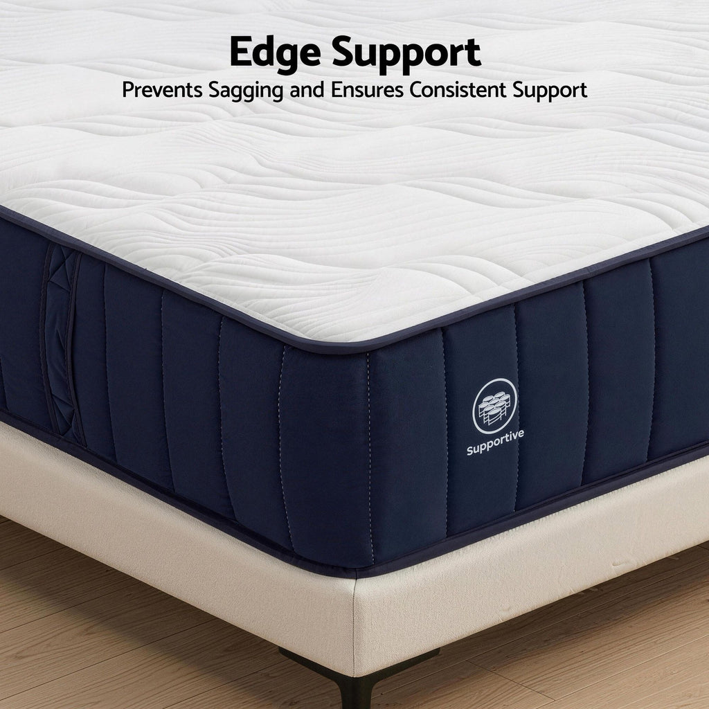 RoomSense 26cm Firm Pocket Spring Mattress | Orthopedic Back Support | Queen size