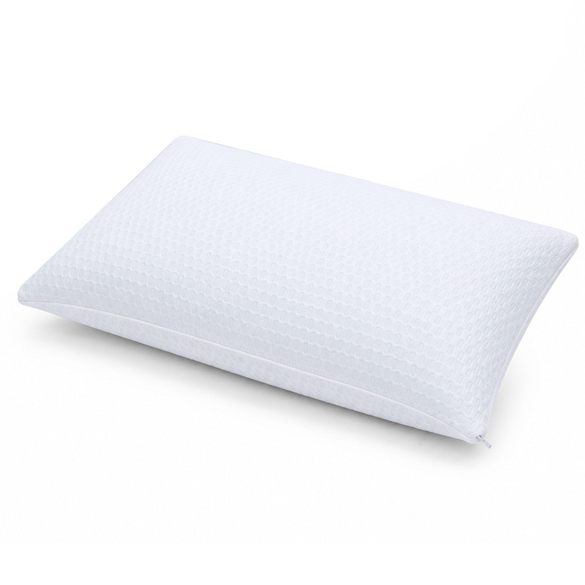 White pillow on a white background