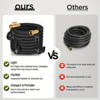 LOVFEN Expandable Garden Water Hose 30M with Spray Nozzle - Lightweight Kink-Free for Garden, Lawn & Car Washing